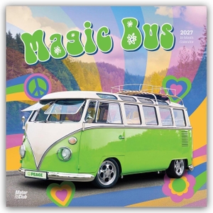 Publishers, Browntrout. Magic Bus - Magischer Bus 2027 - 16-Monatskalender - Original BrownTrout-Kalender [Mehrsprachig] [Kalender]. Browntrout Verlags GmbH, 2026.