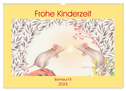 Frohe Kinderzeit (Wandkalender 2024 DIN A3 quer), CALVENDO Monatskalender