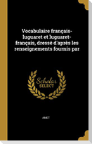 Vocabulaire français-luguaret et luguaret-français, dressé d'après les renseignements fournis par