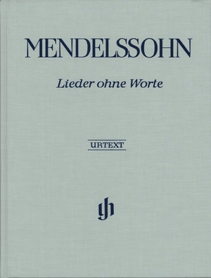 Mendelssohn Bartholdy, Felix. Mendelssohn Bartholdy, Felix - Klavierwerke, Band III - Lieder ohne Worte - Instrumentation: Piano solo. Henle, G. Verlag, 2000.