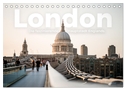 London - Die faszinierende Hauptstadt Englands. (Tischkalender 2024 DIN A5 quer), CALVENDO Monatskalender