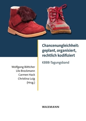 Böttcher, Wolfgang / Christina Luig et al (Hrsg.). Chancenungleichheit: geplant, organisiert, rechtlich kodifiziert - Tagungsband der Kommission Bildungsorganisation, Bildungsplanung und Bildungsrecht. Waxmann Verlag, 2022.