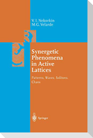 Synergetic Phenomena in Active Lattices