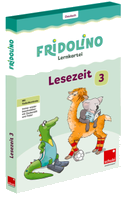 Fridolino-Lernkartei. Lesezeit 3 Übungskarten für das 3. Schuljahr