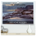 Norwegen - der hohe Norden (hochwertiger Premium Wandkalender 2024 DIN A2 quer), Kunstdruck in Hochglanz