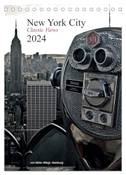 New York City 2024 ¿ Classic Views (Tischkalender 2024 DIN A5 hoch), CALVENDO Monatskalender
