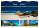 Seychellen - Ein letztes Paradies auf Erden (Wandkalender 2024 DIN A4 quer), CALVENDO Monatskalender