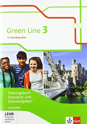 Green Line 3. Ausgabe 2. Fremdsprache. Trainingsbuch Standard- und Schulaufgaben, Heft mit Lösungen und CD-Extra Klasse 8 - Trainingsbuch Standard- und Schulaufgaben, Heft mit Lösungen und Mediensammlung Klasse 8. Klett Ernst /Schulbuch, 2020.