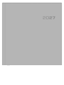 Wochenbuch Sekretär anthrazit 1W/2S 2027