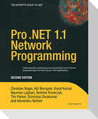 Pro .Net 1.1 Network Programming