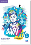 Own It! Level 1 Student's Book with Digital Pack