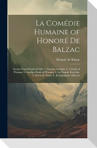 La Comédie Humaine of Honoré De Balzac