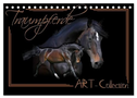 Traumpferde-ART-Collection (Tischkalender 2025 DIN A5 quer), CALVENDO Monatskalender