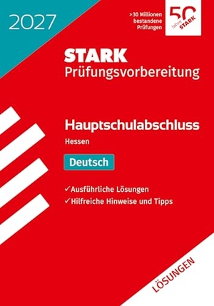 STARK Lösungen zu Deutsch - Hauptschulabschluss 2027 Hessen - Prüfungsvorbereitung. Stark Verlag GmbH, 2026.