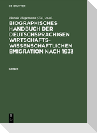 Biographisches Handbuch der deutschsprachigen wirtschaftswissenschaftlichen Emigration nach 1933