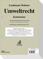 Umweltrecht  109. Ergänzungslieferung
