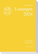 Losungen Schweiz 2024 - Schreibausgabe.