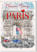 Paris - malerische Metropole (Tischkalender 2022 DIN A5 hoch)