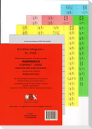 DürckheimRegister® Griffregister Nr. 2566 - Habersack Kompakt Farbe