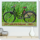 1937 ADLER Fahrrad (Premium, hochwertiger DIN A2 Wandkalender 2023, Kunstdruck in Hochglanz)
