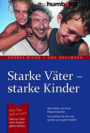 Micus, Andrea / Uwe Bohlmann. Starke Väter - starke Kinder - Was Kinder von ihren Papas brauchen. So erziehen Sie klar und werden zum guten Vorbild. Ohne Papa läuft es nicht!: Was nur Väter ihren Kindern geben können. Humboldt Verlag, 2013.