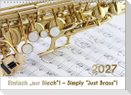 Blech-Instrumente - Musik-Kalender 2027, DIN A4
