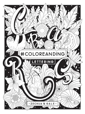 Zeckua, Daniela / Gale. #Coloreanding: Lettering. VR Editoras, 2018.