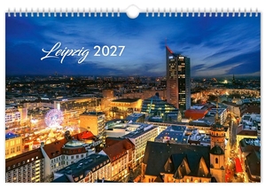 Schubert, Peter. Kalender Leipzig 2027 - | 30 x 20 cm | weißes Kalendarium. K4Verlag FotoCo+GmbH, 2026.