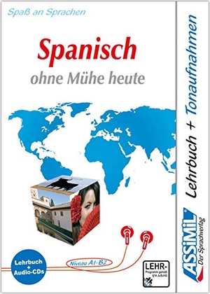 Assimil. Spanisch ohne Mühe heute. Multimedia-Classic. Lehrbuch und 4 Audio-CDs. Assimil-Verlag GmbH, 1991.