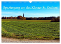 Spaziergang um das Kloster St. Ottilien (Wandkalender 2025 DIN A3 quer), CALVENDO Monatskalender