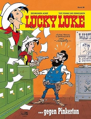 Achdé / Pennac, Daniel et al. Lucky Luke 88 - Lucky Luke gegen Pinkerton. Egmont Comic Collection, 2014.