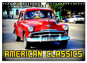 American Classics (Wandkalender 2024 DIN A4 quer), CALVENDO Monatskalender