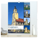 Crailsheim - Stadt der Türme an der Jagst (hochwertiger Premium Wandkalender 2024 DIN A2 hoch), Kunstdruck in Hochglanz