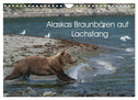 Grizzlybären im Katmai Nationalpark Alaska (Wandkalender 2024 DIN A4 quer), CALVENDO Monatskalender