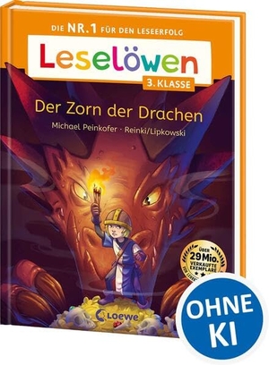 Peinkofer, Michael. Leselöwen 3. Klasse - Der Zorn der Drachen - Die Nr. 1 für den Leseerfolg - Mit Leselernschrift ABeZeh - Lesespaß für Kinder ab 8 Jahren. Loewe Verlag GmbH, 2026.