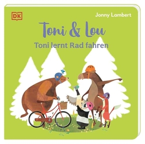 Lambert, Jonny. Toni & Lou. Toni lernt Rad fahren - Versuch es noch einmal! Über das Hinfallen und Wiederaufstehen. Pappbilderbuch mit erster Vorlesegeschichte. Für Kinder ab 2 Jahren. Dorling Kindersley Verlag, 2024.