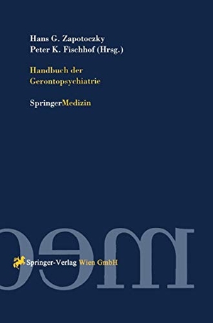 Fischhof, Kurt Peter / Hans Georg Zapotoczky (Hrsg.). Handbuch der Gerontopsychiatrie. Springer Vienna, 1996.