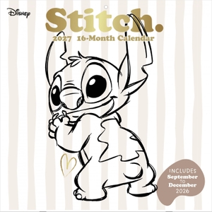 LILO & STITCH 2027 - Wandkalender 30x30 cm (30x60 cm geöffnet) mit Notizkalendarium und Disney-Motiven von Lilo & Stitch. Browntrout Verlags GmbH, 2026.