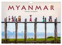 Myanmar - Travels in Burma (Wall Calendar 2024 DIN A4 landscape), CALVENDO 12 Month Wall Calendar