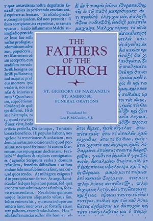 Gregory. Funeral Orations - Vol. 22. The Catholic University of America Press, 2004.
