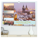 Aussichten auf Prag (hochwertiger Premium Wandkalender 2024 DIN A2 quer), Kunstdruck in Hochglanz