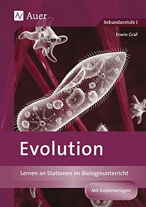Graf, Erwin. Evolution - Lernen an Stationen im Biologieunterricht (9. und 10. Klasse). Auer Verlag i.d.AAP LW, 2015.