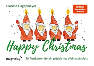 Hagenmeyer, Clarissa. Happy Christmas: Postkarten - 20 Postkarten für ein glückliches Weihnachtsfest. MVG Moderne Vlgs. Ges., 2021.