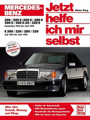 Korp, Dieter / Gerhard Axmann. Mercedes-Benz 200-320 E (W 124) - 200/200 E / 230 E / 260 E / 280 E /300 E / 300 E-24 / 320 E Dezember '84 bis Juni '93. E 200 / 220 / 280 / 320 Juli '93 bis Juni '95. Motorbuch Verlag, 2008.