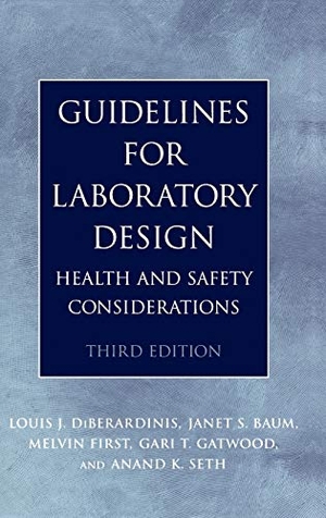 Diberardinis / Baum et al. Guidelines for Laboratory Design: Health and Safety Considerations. Wiley, 2001.