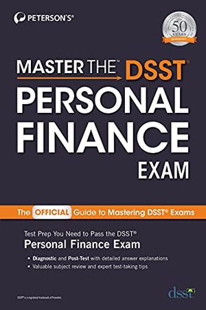 Peterson'S. Master the Dsst Personal Finance Exam. Peterson's, 2021.