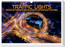 Traffic Lights - Großstadtverkehr der schönsten Metropolen von oben (Wandkalender 2025 DIN A3 quer), CALVENDO Monatskalender