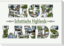 Schottische Highlands (Wandkalender 2022 DIN A4 quer)