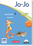 Jo-Jo Sprachbuch - Aktuelle allgemeine Ausgabe. 4. Schuljahr - Arbeitsheft mit CD-ROM