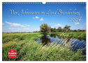 Vier Jahreszeiten im Land Brandenburg (Wandkalender 2024 DIN A3 quer), CALVENDO Monatskalender